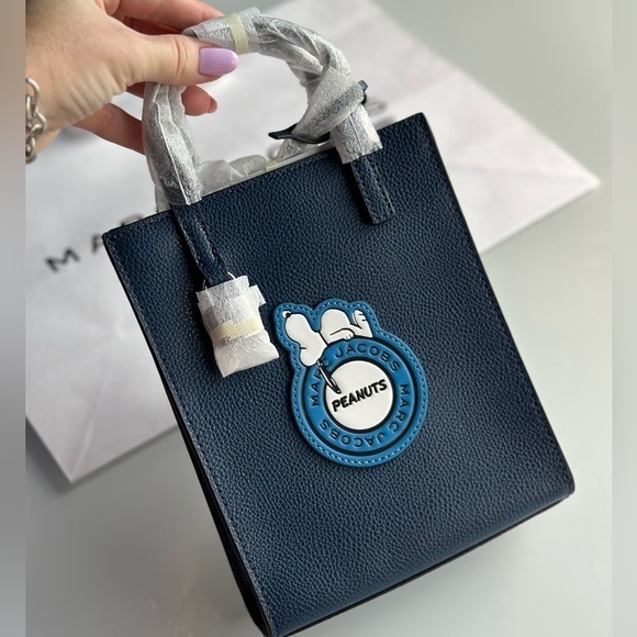 MARC JACOBS NWT mini grind tote bag peanut collection